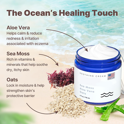 Natural Soothing Cream - Sea Moss Colloidal Oats