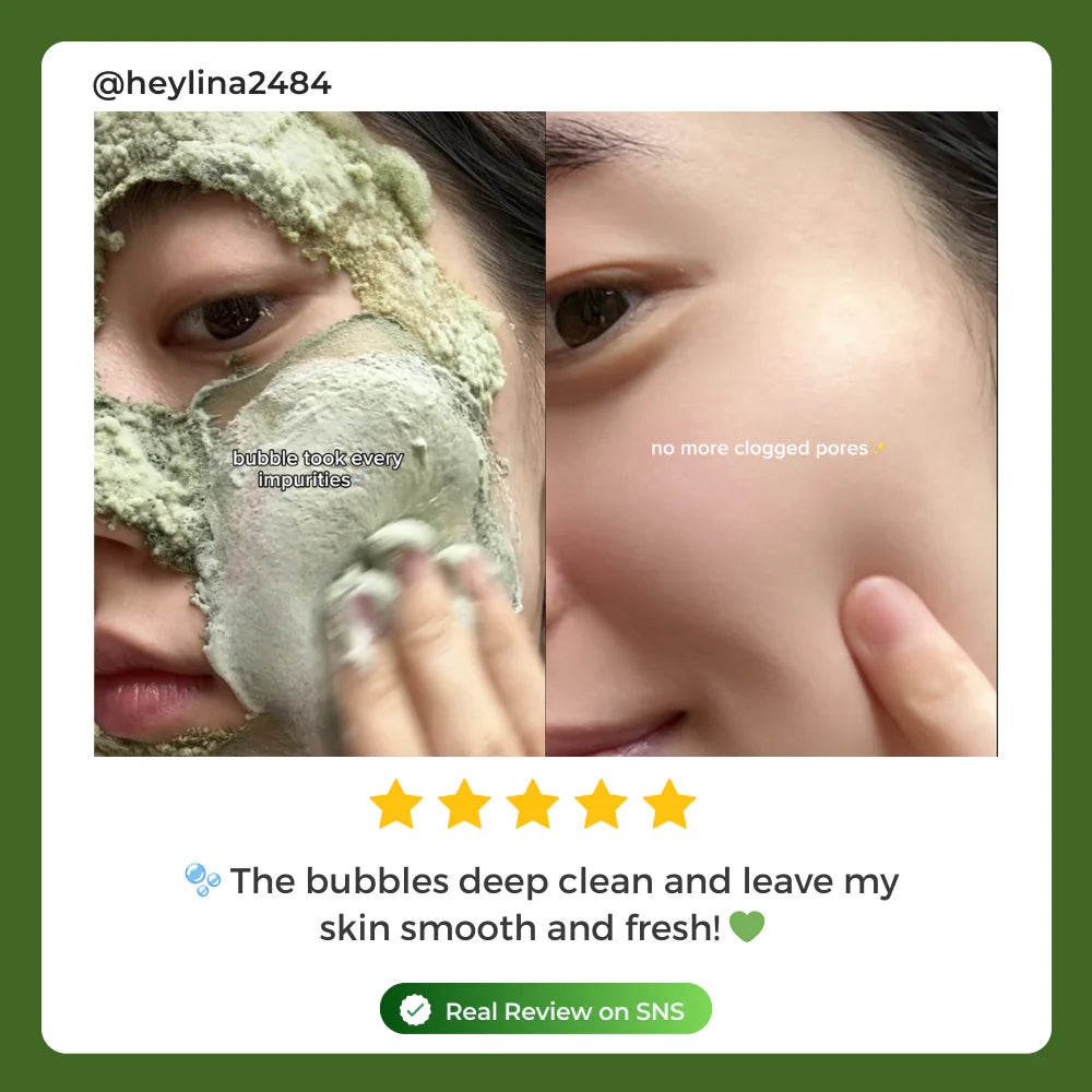 Holy Basil Sparking Bubble Mask-Limited Time 75%OFF 🔥LAST DAY⏰