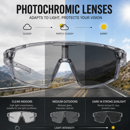 🔥Last Day Buy 1 Get 1 Free $14.99 Each☀️UV400 Photochromic Polarized Safety Glasses